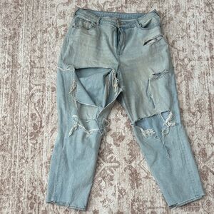 American Eagle Outfitters Light Blue Denim